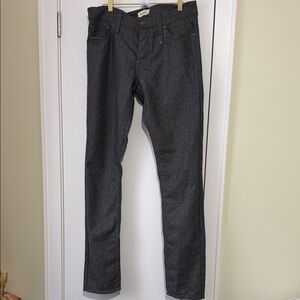 Suitsupply wool Charcoal Slim Jeans size 32/34